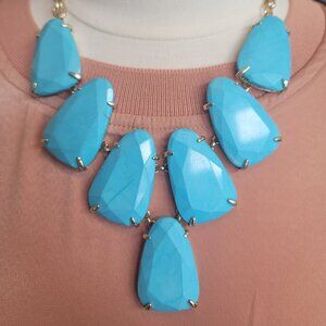 KENDRA SCOTT HARLOW TURQUOISE NECKLACE